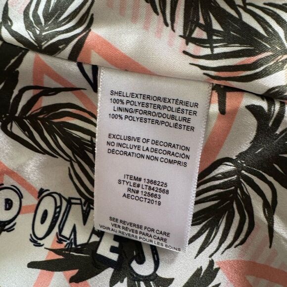 Limited Too Girl’s Size M10/12 Olive Green Lightweight Casual Jacket Zip Up NWOT - Picture 11 of 12